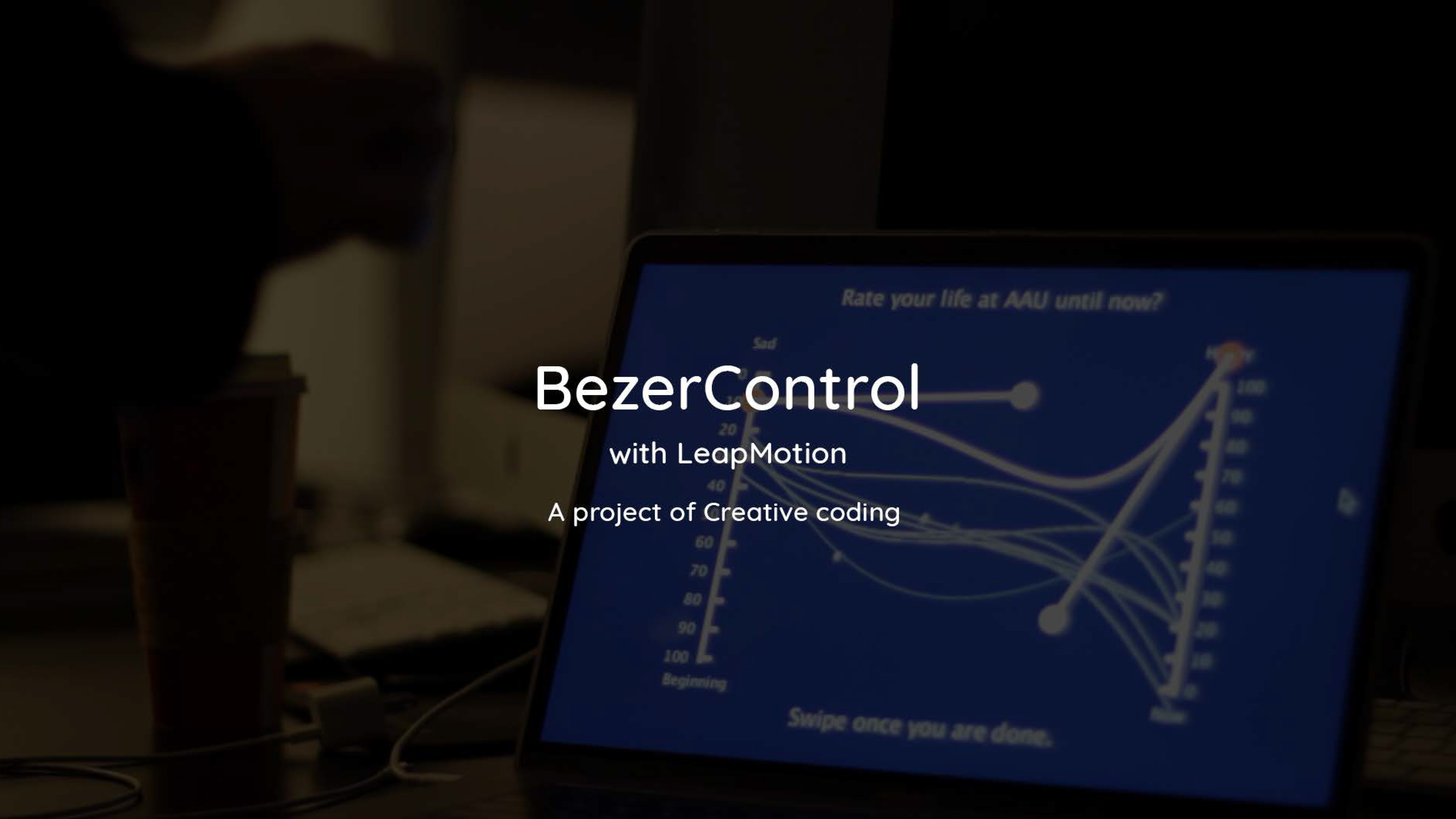 Bezier Control with leap motion - Case Study
